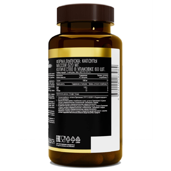 L-тирозин, 500 мг, 60 капсул, AWOCHACTIVE цена 384 ₽