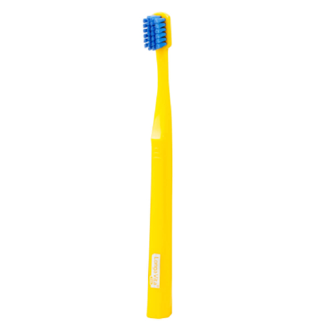Детская зубная щётка, проф линейка 5100 щетинок, желтая, от 5 лет, Longa Vita