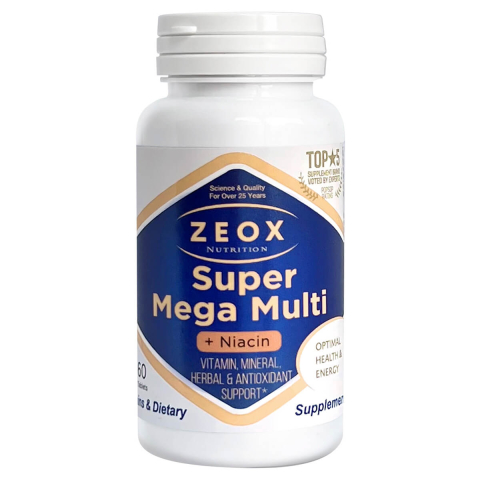 Супер мега мульти (SuperMega Multi), таблетки, 60 шт, Zeox Nutrition