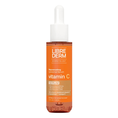 Сыворотка липосомальная омолаживающая Vitamin C "Dermatology", 40 мл, Librederm
