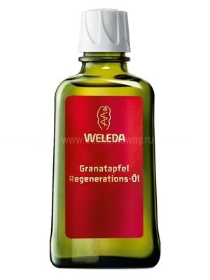 Гранатовое восстанавливающее натуральное масло для тела 100 мл, Weleda