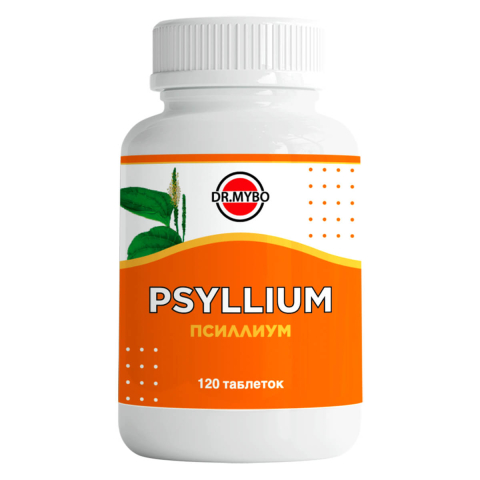 Псиллиум, 120 таблеток, Dr. Mybo