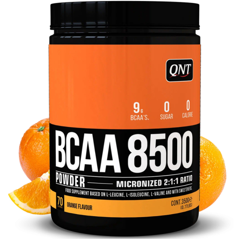 BCAA Паудэр 8500 (Апельсин), 350 гр, QNT